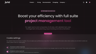 Screenshot of Juno.one